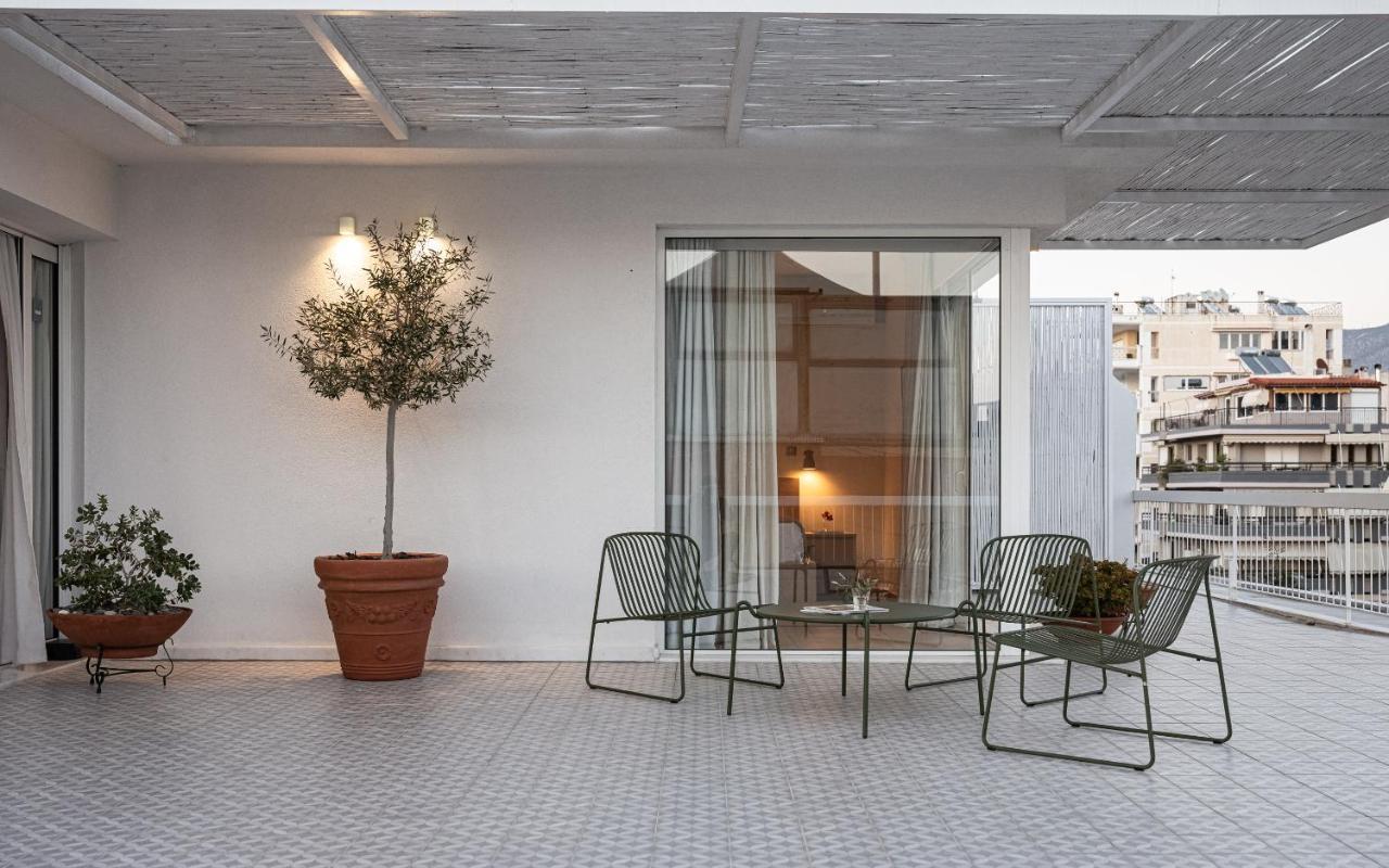 Sea View Beach Penthouse - Athens Coast Exteriér fotografie