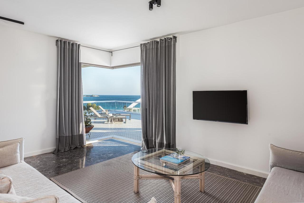 Sea View Beach Penthouse - Athens Coast Exteriér fotografie