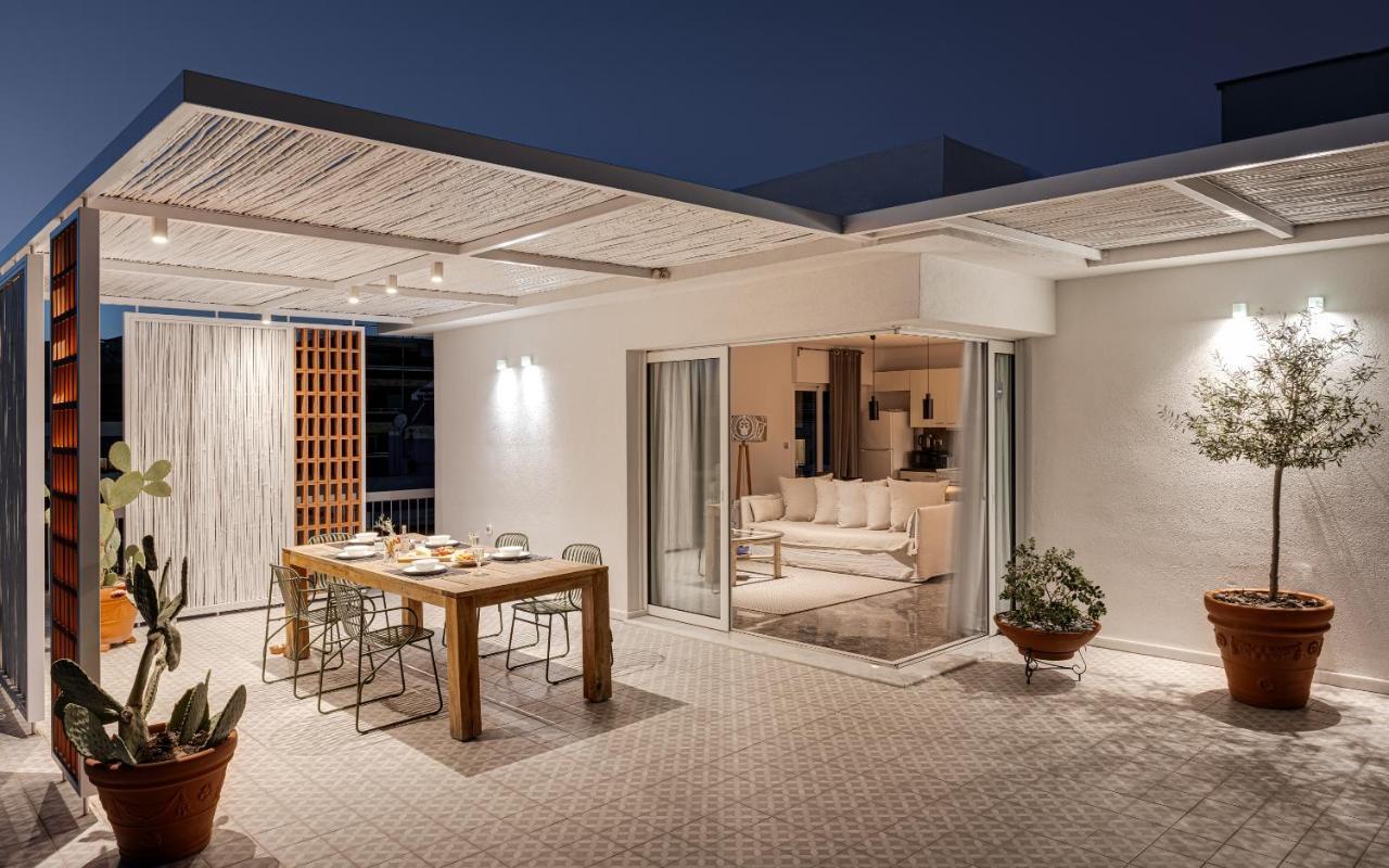 Sea View Beach Penthouse - Athens Coast Exteriér fotografie