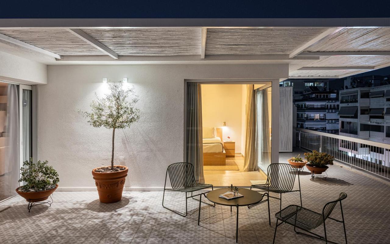 Sea View Beach Penthouse - Athens Coast Exteriér fotografie