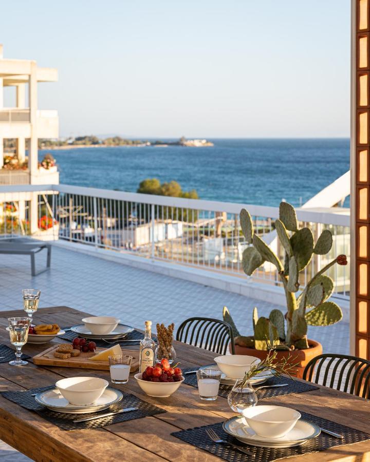 Sea View Beach Penthouse - Athens Coast Exteriér fotografie
