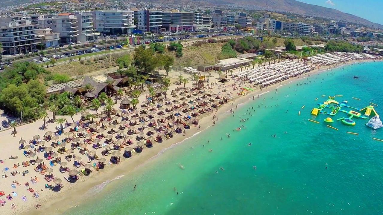 Sea View Beach Penthouse - Athens Coast Exteriér fotografie