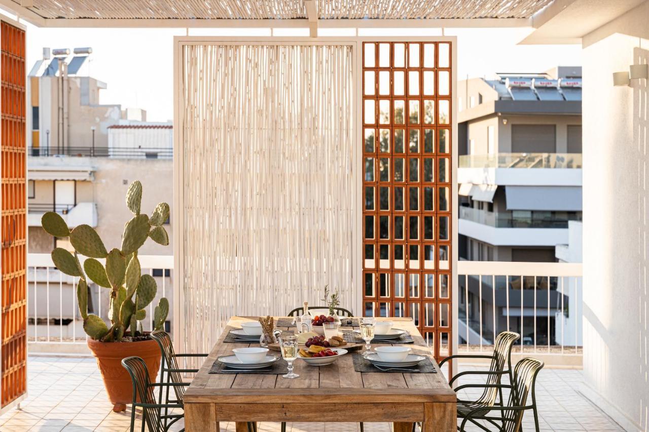 Sea View Beach Penthouse - Athens Coast Exteriér fotografie